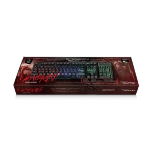 Zidli RGB Wired Gaming Keyboard Dragon War Design
