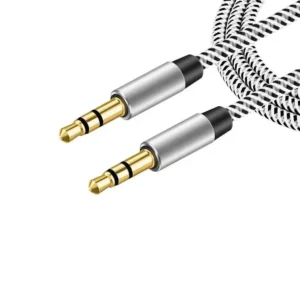1.5 Meter Branded AUX Audio Cable for High-Quality Sound