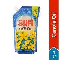 Sufi Canola Oil Standard Pouch - 1Ltr
