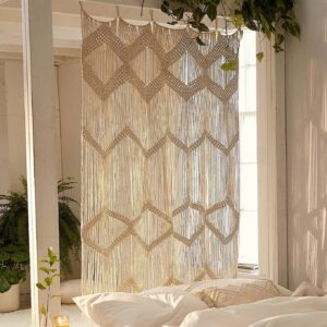 Macrame Curtain Divider