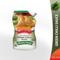 Shangrila Sauce Green Chilli Pouch - 500gm