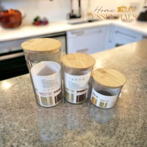 Air Tight Jars – 3Pc