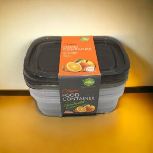 Food Containers Appolo 3Pcs Set – SMALL