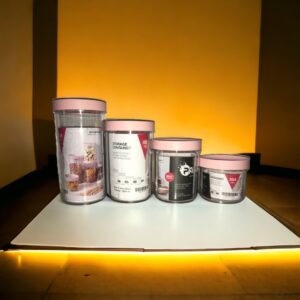 Air Tight Jars 4Pcs Set – Padiz