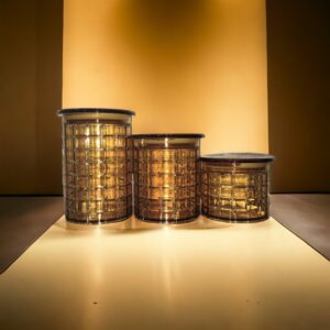 Air Tight Jars 3Pcs Set – Conister