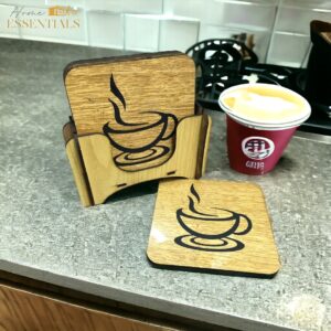 7-Pieces Tea Mats with Holder