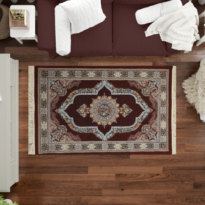 Sarvestan RedGreyBlue Rug