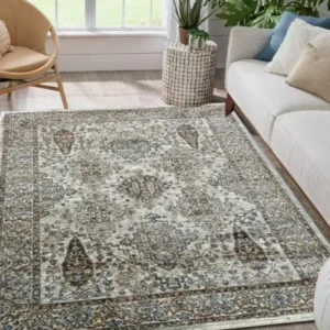 Sofia CreamBrown Rug