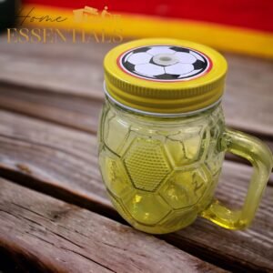 Mason Glass Jar Mug With Straw – 430 ML