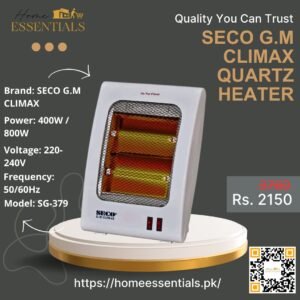 Electric Heater – Seco G.M Climax Quartz