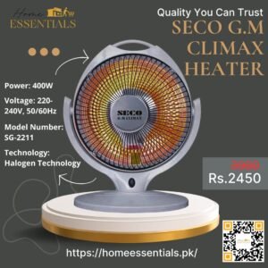 Electric Heater – Seco G.M Climax Sun Halogen