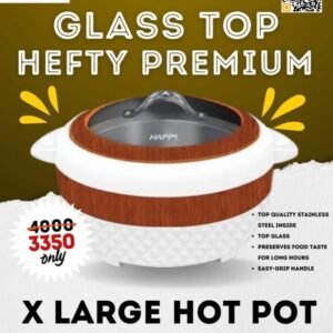 Hot Pot – Glass Top Hefty – Premium Quality