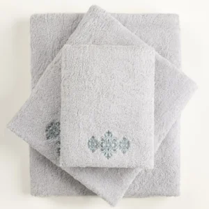Mystic 3Pc Embroidered Towel Set