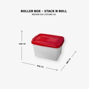Roller Box Stack N Roll – 24L Volume Medium
