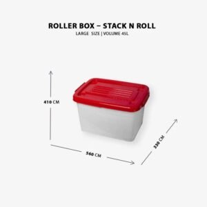 Roller Box Stack N Roll – 45L Volume Large Size