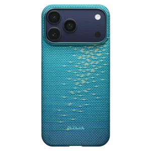 iPhone 17 Pro Max Pitaka Ultra Slim Case – Lucid Blue