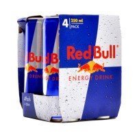 Red Bull Drink Can (Pack of 4) - 250ml